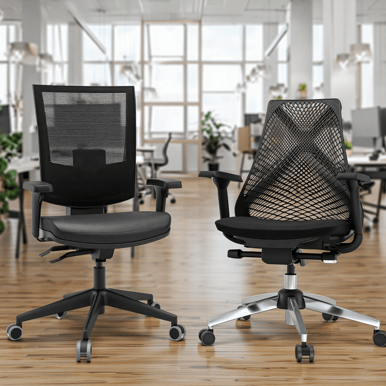 Escritório moderno com mobiliário